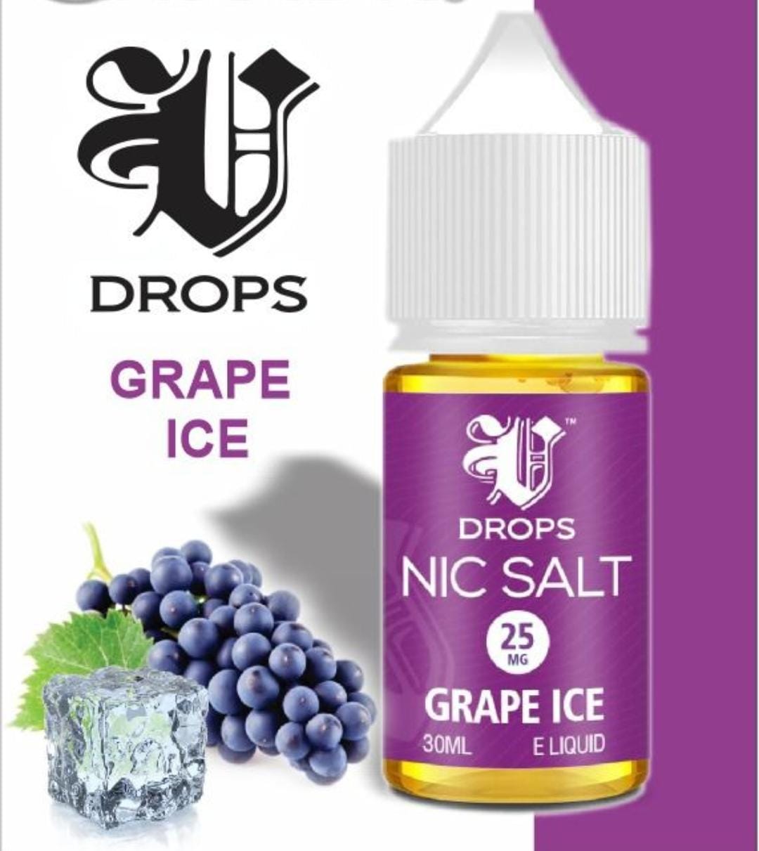 V DROPS GRAPE ICE 30ML