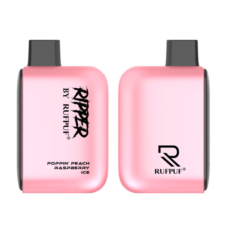 RUFPUF RIPPER POPPIN PEACH RASPBERRY ICE DISPOSABLE