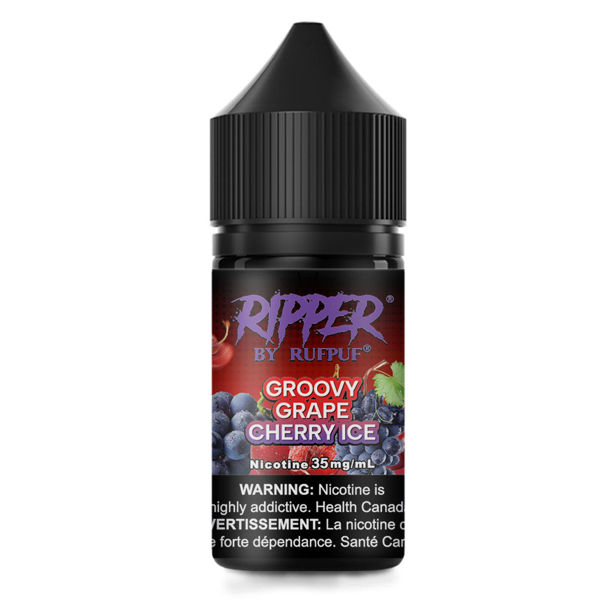 RIPPER GROOVY GRAPE CHERRY ICE SALT 30M