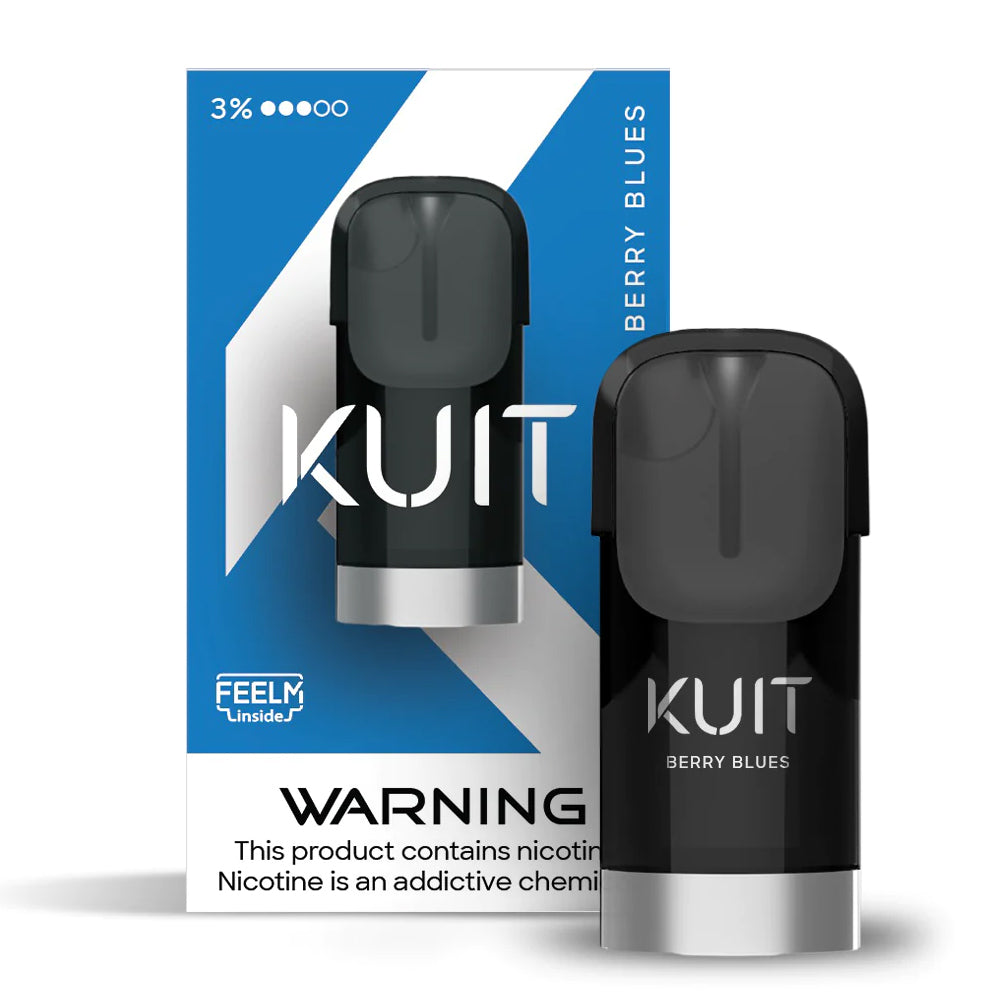 KUIT BERRY BLUES POD 3% NICOTINE (SINGLE-PC)