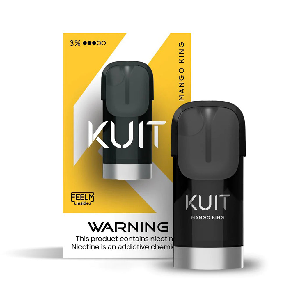 KUIT MANGO KING PODS REFILL 3% NICOTINE - 2ML SINGLE POD