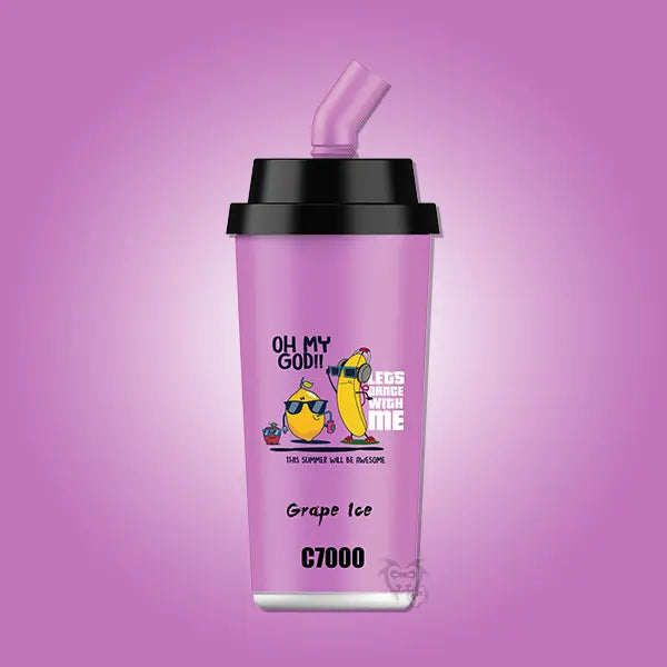 VAPEMAN C7000 GRAPE ICE DISPOSABLE