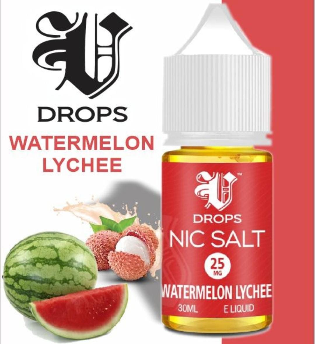 V DROPS WATERMELON LYCHEE 30ML