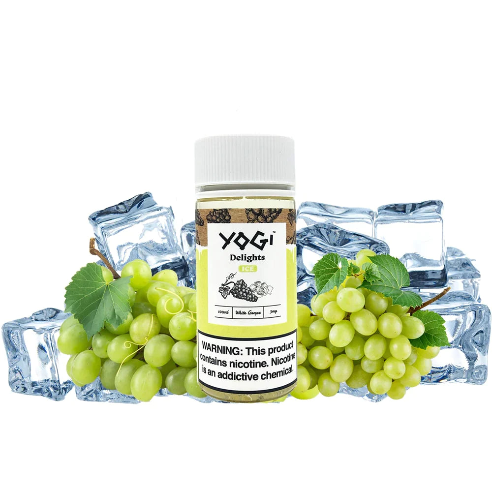 YOGI DELIGHTS WHITE GRAPE ICE 100ML
