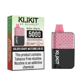 RUFPUF KLIKIT GOLDEN GRAPE WATERMELON ICE DISPOSABLE - 5000 Puffs