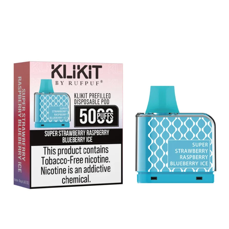 Rufpuf Klikit Super Strawberry Raspberry Blueberry Ice