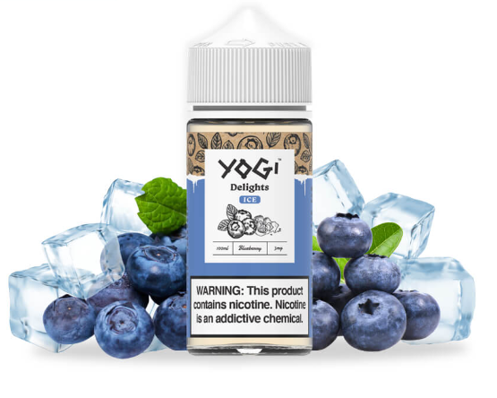 YOGI DELIGHTS BLUEBERRY ICE 100ML