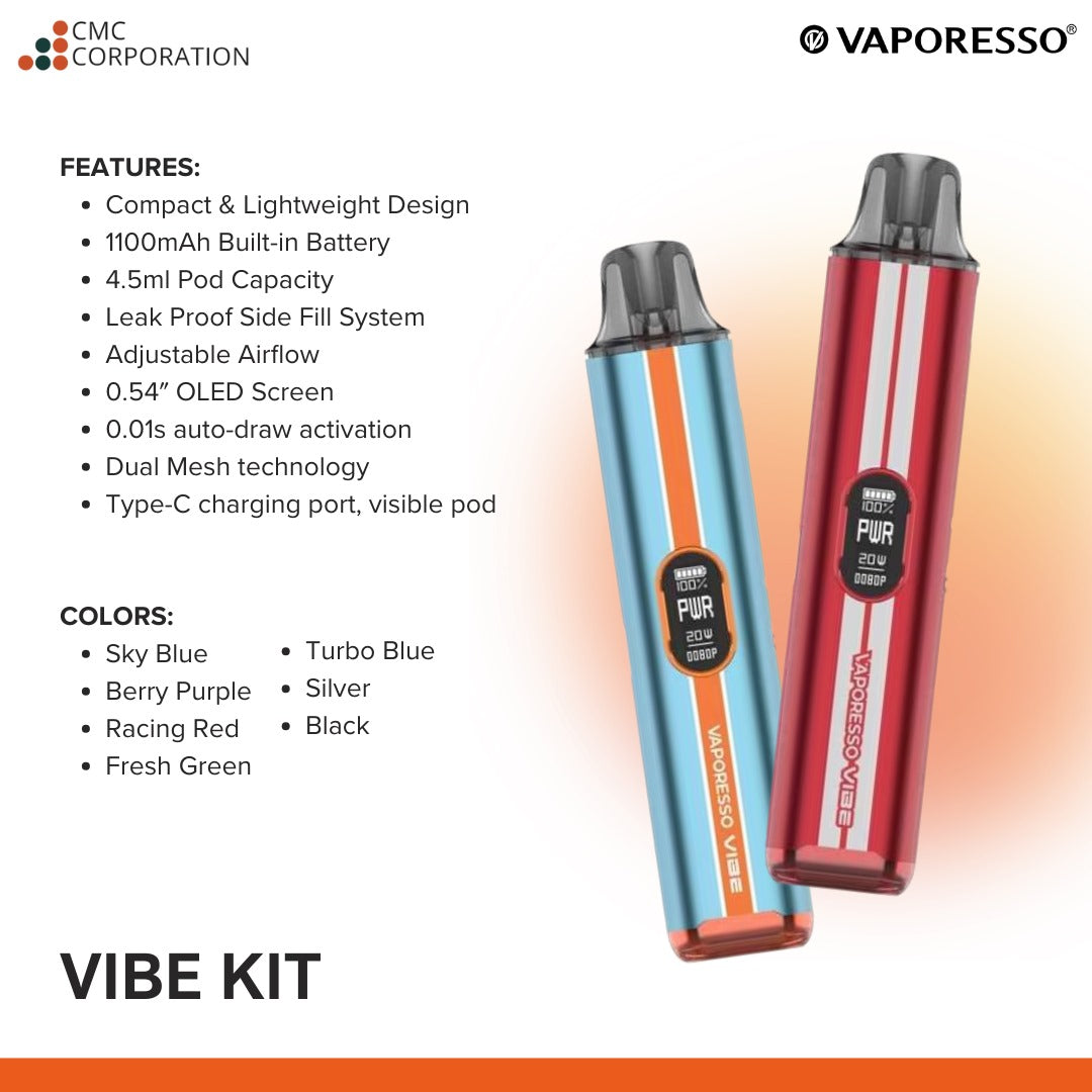 Vaporesso VIBE Pod System Kit