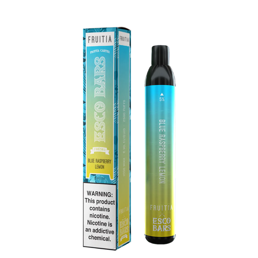 Fruitia Esco Bar Blue Raspberry Lemon Disposable Vape