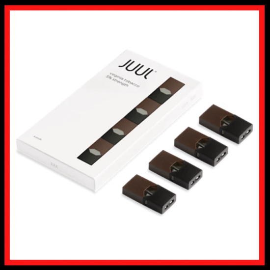 Juul Virginia Tobacco Pods 200 Puffs 5 Nicotine Chasemycloud