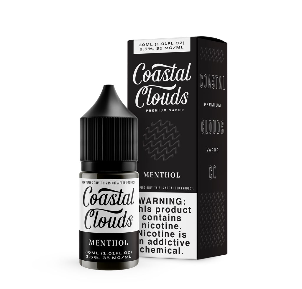Menthol Nic Salt Juice by Coastal Clouds