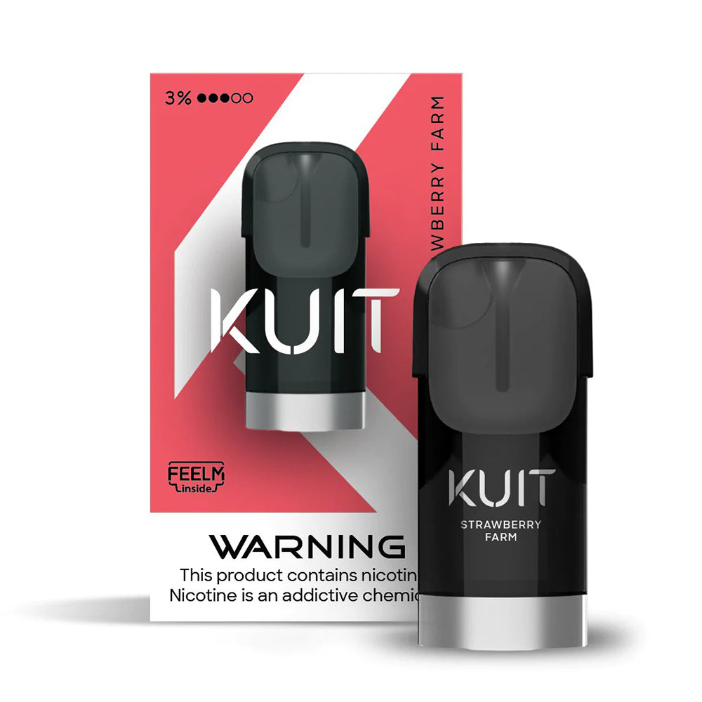 KUIT Pods Refill – Strawberry Farm 3% Nicotine