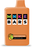 MNKE BARS PEACH MANGO PEAR DISPOSABLE -  6500 PUFFS