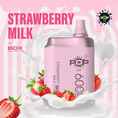 Pop Hit Strawberry Milk - 6000 Puffs - CHASE MY CLOUD Chasemycloud Pop Hit Strawberry Milk - 6000 Puffs - CHASE MY CLOUD Chasemycloud