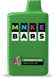 MNKE BARS WATERMELON LIME DISPOSABLE -  6500 PUFFS