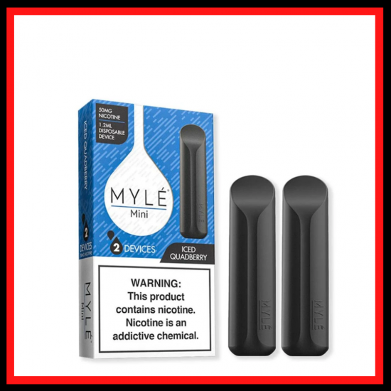 MYLE MINI PACK OF 2 DISPOSABLE STICK 2