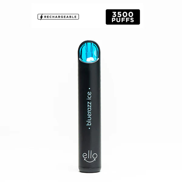 Blvk Ello Blue Razz Disposable Vape - 3500 Puffs ( Rechargable pod ) Chasemycloud Blvk Ello Blue Razz Disposable Vape - 3500 Puffs ( Rechargable pod ) Chasemycloud