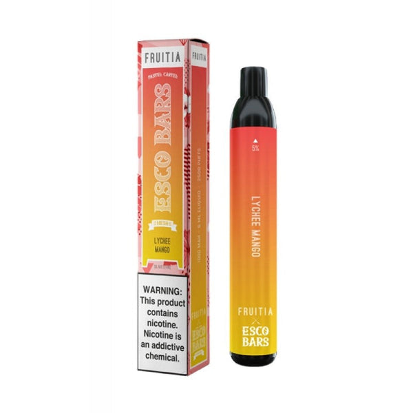 ESCOBAR DISP 2500 PUFFS 10CT -  LYCHEE MANGO